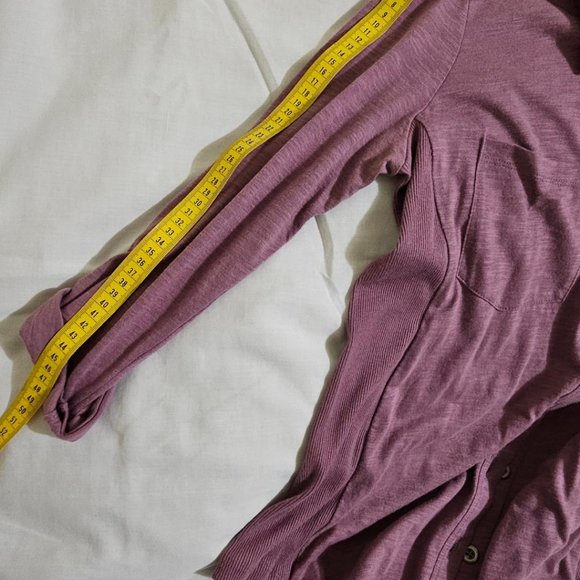 Style & Co. Lavender Buttoned Shirt - Picture 7 of 7